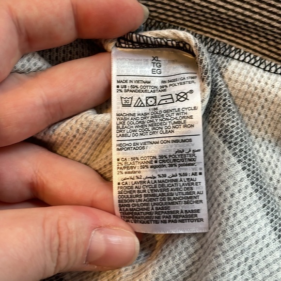 NWT Old navy buffalo plaid check L/S top, size XL - Picture 5 of 5